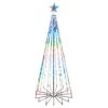 Kurt Adler 6 Foot Pre-Lit RGB LED Collapsible Decorated Tree -Kurt Adler Shop tr3500 fe630383 adf2 491a b25c b8a0676d8294