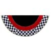 Kurt Adler 52-Inch Black And White Checkered Treeskirt