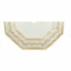 Kurt Adler 54-Inch Ivory Treeskirt With Gold Pinecones -Kurt Adler Shop ts0186 61f93b23 0a70 469f a749 4e4028770a38