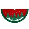 Kurt Adler 48-Inch Red Velvet With Green Trees Tree Skirt -Kurt Adler Shop ts0274 9b61cb1c 09da 4bbf b3f9 3f7af6758c20
