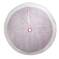 Kurt Adler 54-Inch Red Sequins With White Border Tree Skirt -Kurt Adler Shop ts0275 01 80ca9bfc fcb2 4e29 8e63 de7024f7feb0