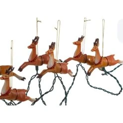 Kurt Adler UL 10-Light Santa Sleigh And Eight Reindeer Light Set -Kurt Adler Shop ul1861 02 91fd0fbf 1ff2 48ea b9af 3953afc55b3f