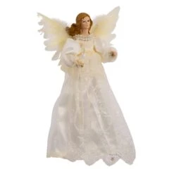 Kurt Adler Indoor 10-Light 14.5-Inch Ivory Angel Treetop -Kurt Adler Shop ul2138 02 e74e42e9 9aee 4356 a0f3 b6ca5b21e2f8