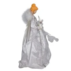 Kurt Adler 14-Inch 10-Light White And Silver Angel Treetop -Kurt Adler Shop ul2161 02 5c3c62b0 40c5 4865 bc95 243432c86fe2