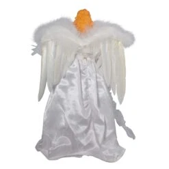 Kurt Adler 14-Inch 10-Light White And Silver Angel Treetop -Kurt Adler Shop ul2161 04 ce3ea487 55e7 4dab a8a3 44769ff6e866
