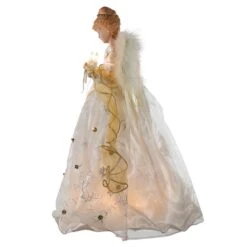 Kurt Adler 16-Inch UL 10-Light Ivory And Gold Angel Treetop -Kurt Adler Shop ul2170 02 59343c9f cbce 47b0 bab7 6804aa68eff2