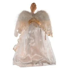 Kurt Adler 16-Inch UL 10-Light Ivory And Gold Angel Treetop -Kurt Adler Shop ul2170 04 50cb0b81 72bf 4477 afb4 35e8b0e1816c