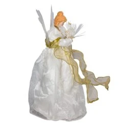 Kurt Adler 14-Inch Fiber Optic Ivory And Gold Animated Angel Treetop -Kurt Adler Shop ul2173 02 544cb586 c3ff 4847 ae37 0cfc9056a845