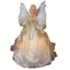 Kurt Adler 14-Inch Fiber Optic Ivory And Gold Animated Angel Treetop -Kurt Adler Shop ul2173 44ad6d55 79a2 4347 8d48 758491853cb9