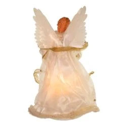 Kurt Adler 14-Inch Ivory And Gold Fiber Optic Animated Angel Treetop 13 Kurt Adler 14-Inch Ivory And Gold Fiber Optic Animated Angel Treetop -Kurt Adler Shop ul2184 04 4fab7174 07c7 4170 b89f e7c67fd4e4c5
