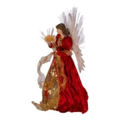 Kurt Adler 18-inch Red And Gold Multi-colored LED Fiber-Optic Angel Treetop 13 Kurt Adler 18-inch Red And Gold Multi-colored LED Fiber-Optic Angel Treetop -Kurt Adler Shop ul2221led 03 4007f845 ee60 4f53 88d8 5e8e60903c75
