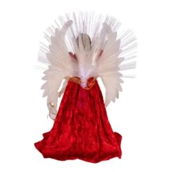 Kurt Adler 18-inch Red And Gold Multi-colored LED Fiber-Optic Angel Treetop 14 Kurt Adler 18-inch Red And Gold Multi-colored LED Fiber-Optic Angel Treetop -Kurt Adler Shop ul2221led 04 0788bbf3 86f7 4a7d 8b12 f22b9751901e