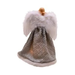 Kurt Adler UL 10-Light 14-Inch Silver And Gray Angel Treetop -Kurt Adler Shop ul2223 03 c7239682 d91b 4b38 a028 c29924e158af