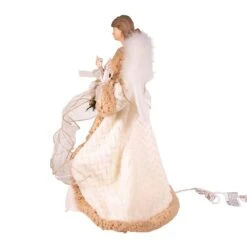 Kurt Adler UL 10-Light 16-Inch Rustic Natural Angel Treetop -Kurt Adler Shop ul2233 03 2e6e7e85 7c42 4c4e b067 3448e0d9e87a