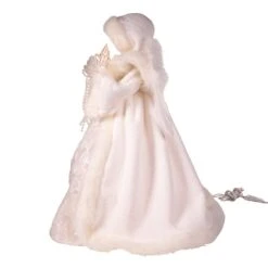 Kurt Adler UL 10-Light 14-Inch White Angel Tree Topper -Kurt Adler Shop ul2234 03 28e48b2c ab6c 462f aac4 4b68ee18a2a7