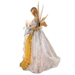 Kurt Adler 16-Inch Ombre Silver/Gold Angel Tree Topper -Kurt Adler Shop ul2238 03 00a3427b d8b4 45c5 bca7 9925379a2625