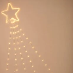 15-Inch Diameter Electric Shooting Star With Five Lighted Tails