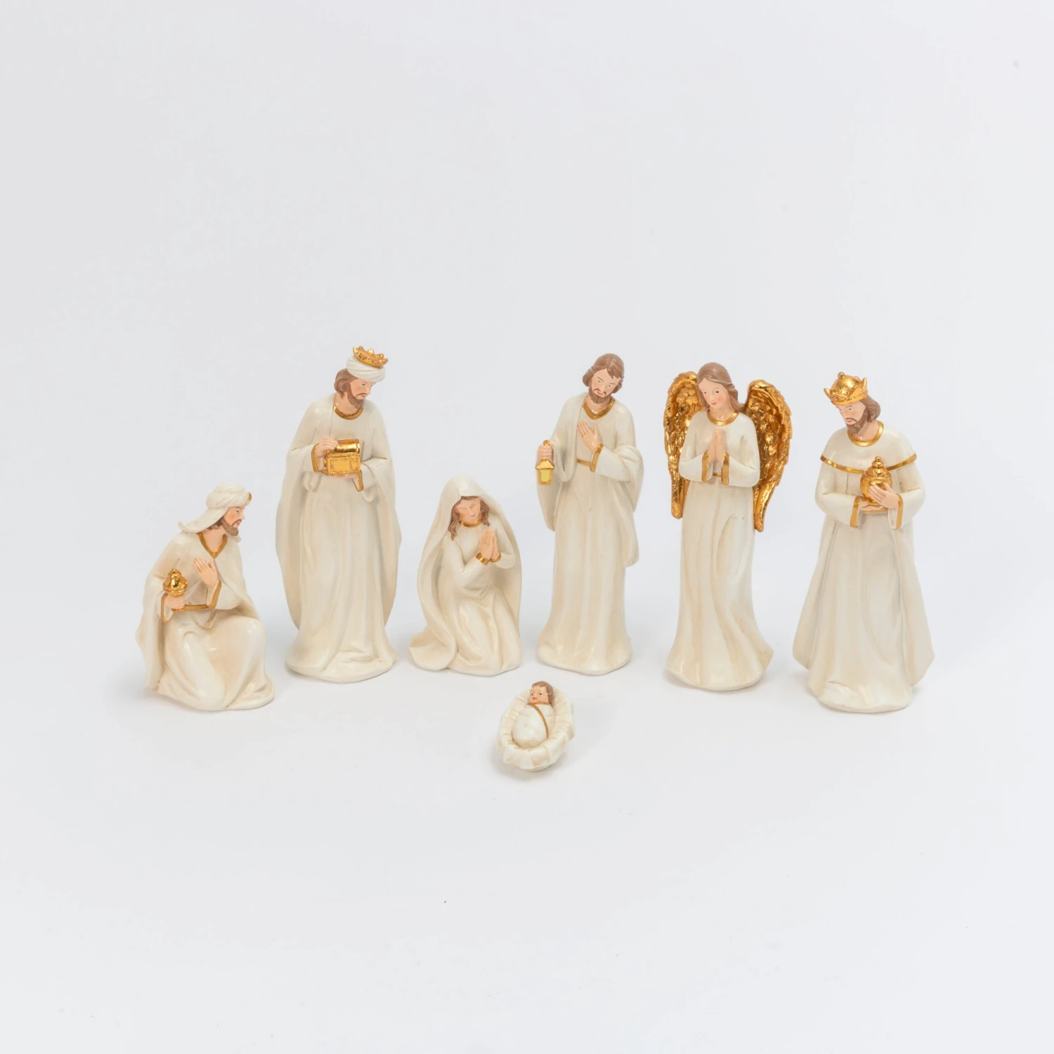 7 Piece Resin Traditional Religious Christmas Nativity Scene 3 7 Piece Resin Traditional Religious Christmas Nativity Scene